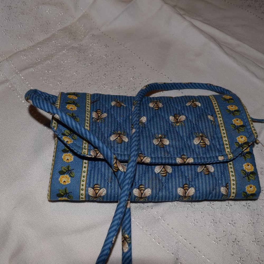 Vera Bradley Crossbody Fold Out Wallet